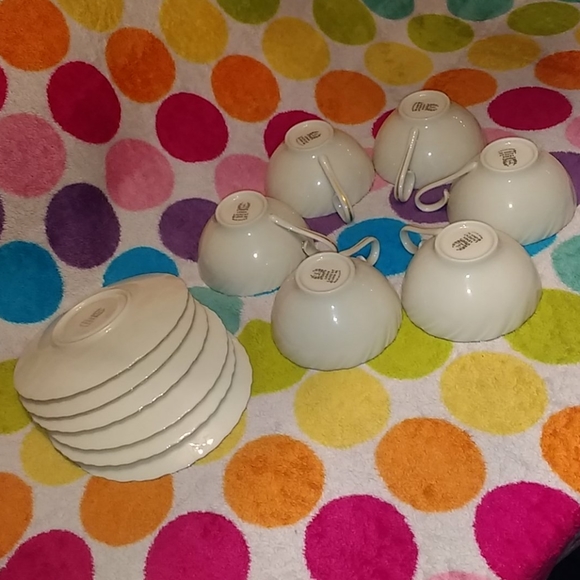 NWOB Lenox Laurent (6 matching sets saucer/mug - Picture 2 of 12